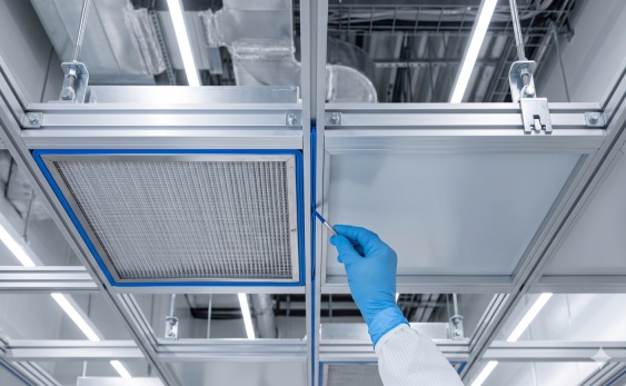 High-precision cleanroom ceiling grid and airtight partition integration for 2026 standards