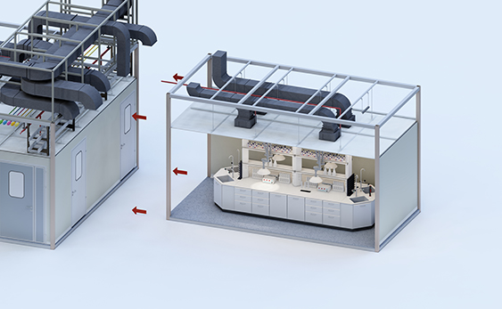 Laboratorium Kontainer adalah Solusi Modular untuk Clean Room En