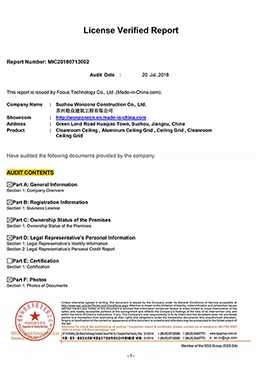 Laporan Lisensi Terverifikasi